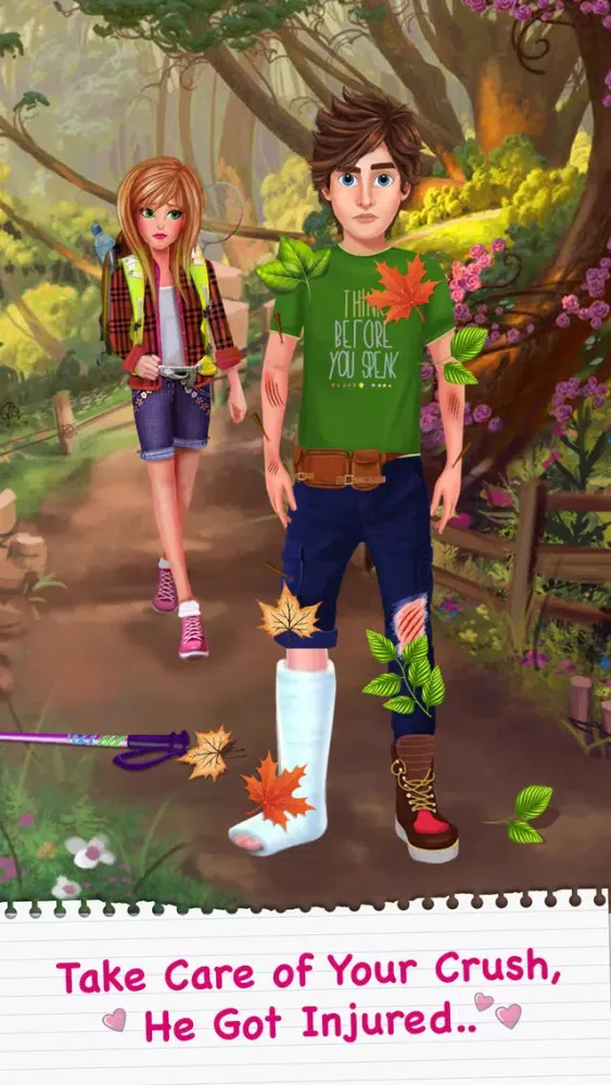 Capturas de pantalla de High School Summer Camp Love Story