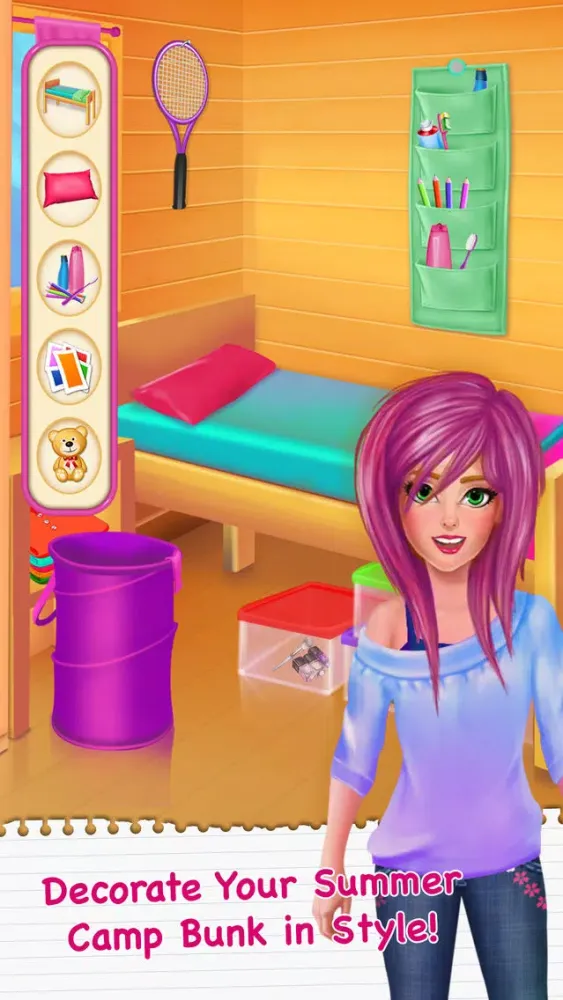 Capturas de pantalla de High School Summer Camp Love Story