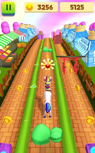 Unicorn Run Pony Running Games应用截图
