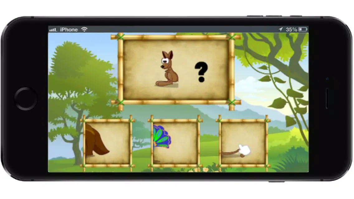 Screenshot di Animal Half Matching game for kids