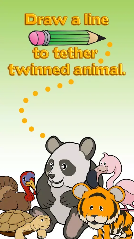 Draw a line to tether twinned animal. Screenshots