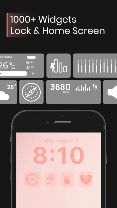 App Widgets - Icons & Themes سکرین شاٹس