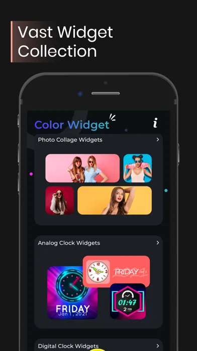 App Widgets - Icons & Themes سکرین شاٹس