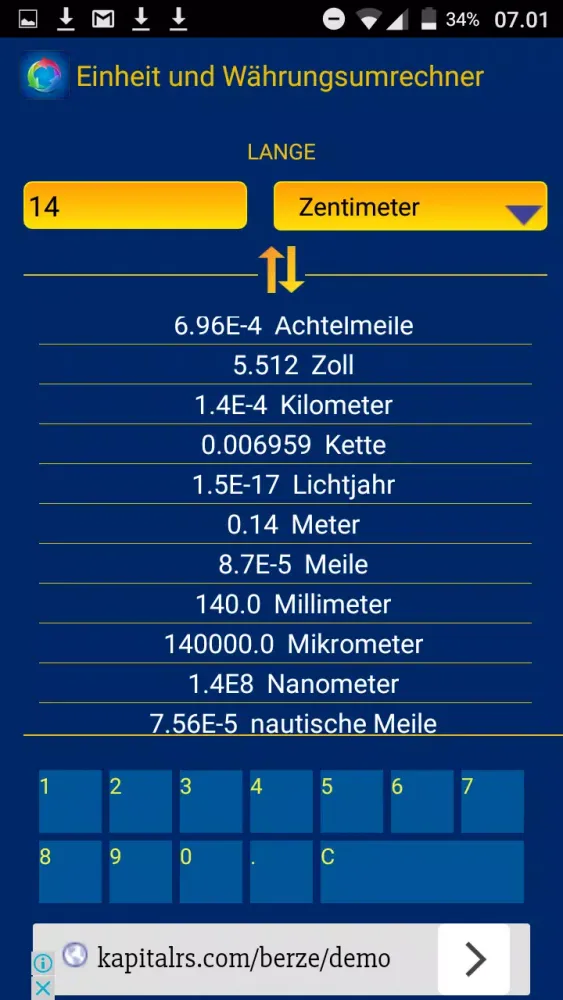 Capturas de pantalla de Unit & Currency Converter