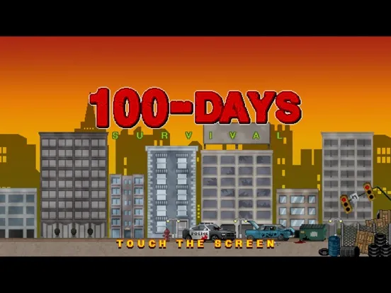 100 DAYS Zombie Survival iPad  Ekran Görüntüleri