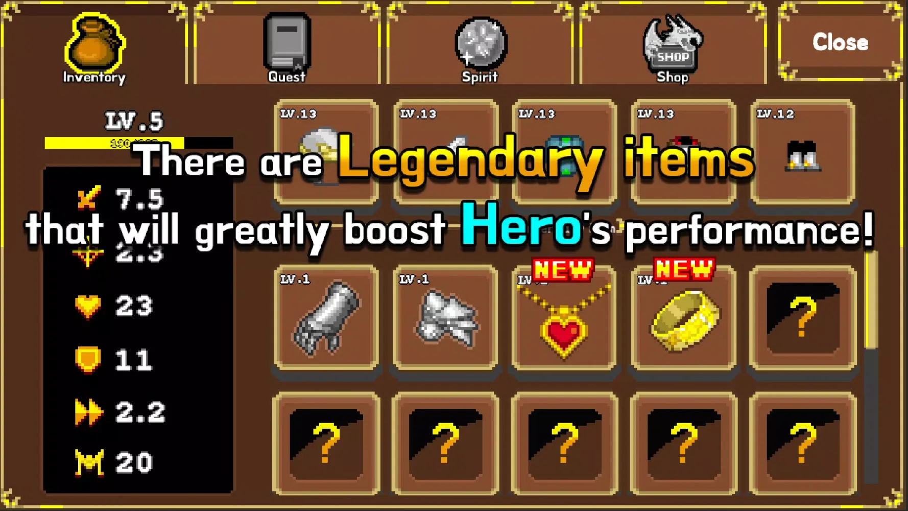 Zrzuty ekranu Tap Knight