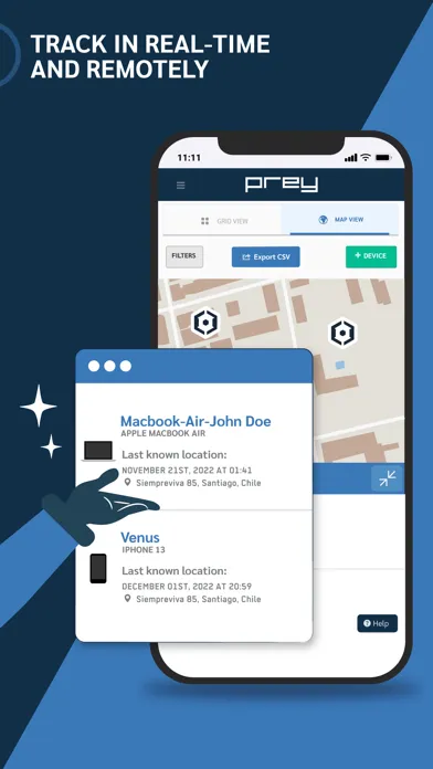 Скриншоты Prey Find My Phone & Security