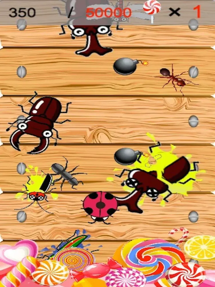 BUG SMASHER (simple & easy) iPad  Screenshots