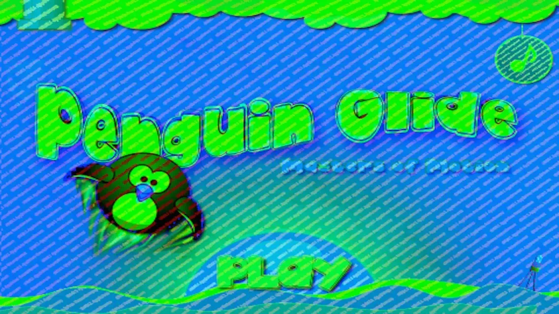 Capturas de tela do Penguin Glide【Touch Adventure】