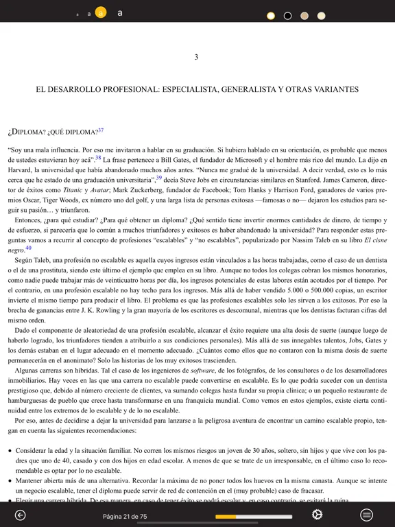 Captures d'écran de RRHH-MBA-UTDT iPad 
