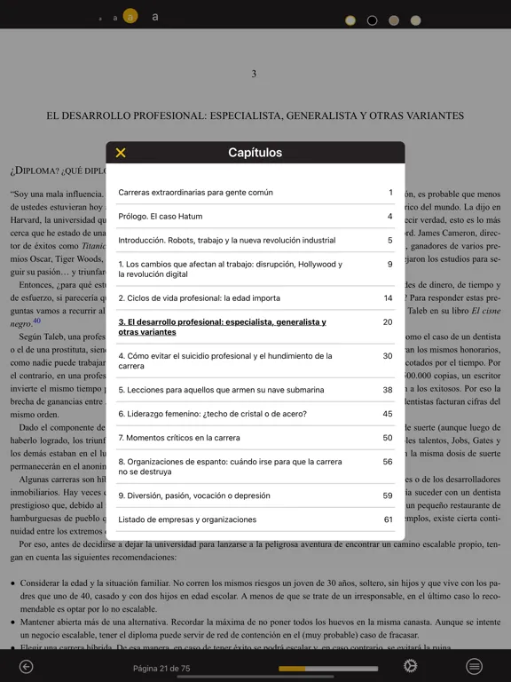 Captures d'écran de RRHH-MBA-UTDT iPad 