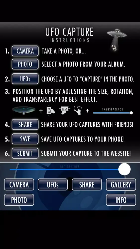 تصاویر UFO Capture Free