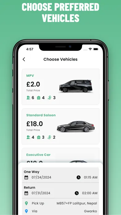 ภาพหน้าจอของ Price Guard RideShare