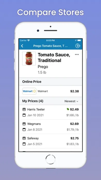 PricePad - Track Prices & Save স্ক্রিনশট