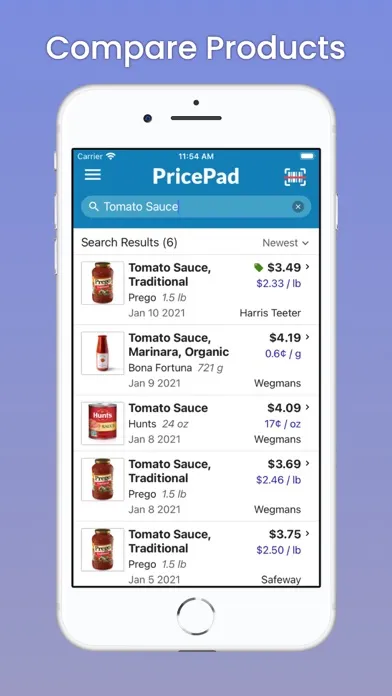 PricePad - Track Prices & Save স্ক্রিনশট