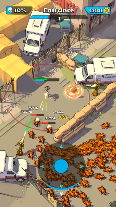 Capturas de tela do Last Hero: Top-down Shooter