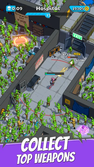 Capturas de tela do Last Hero: Top-down Shooter
