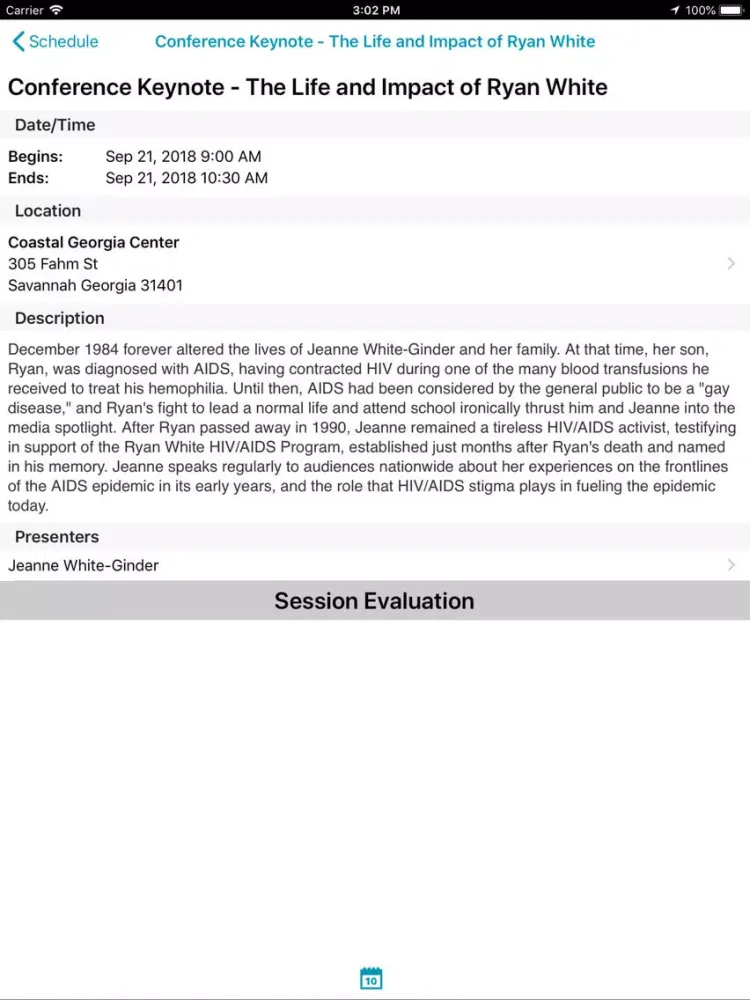 تصاویر Rural HIV Conference iPad 