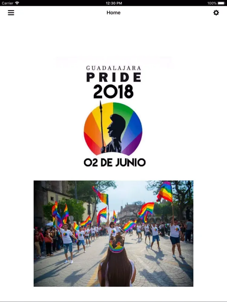 Capturas de tela do Guadalajara Pride iPad 