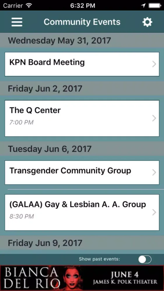 Ảnh chụp màn hình của Kitsap Pride