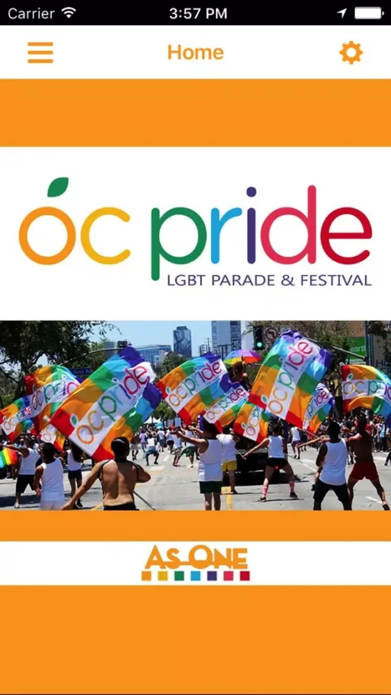 Capturas de tela do Orange County Pride