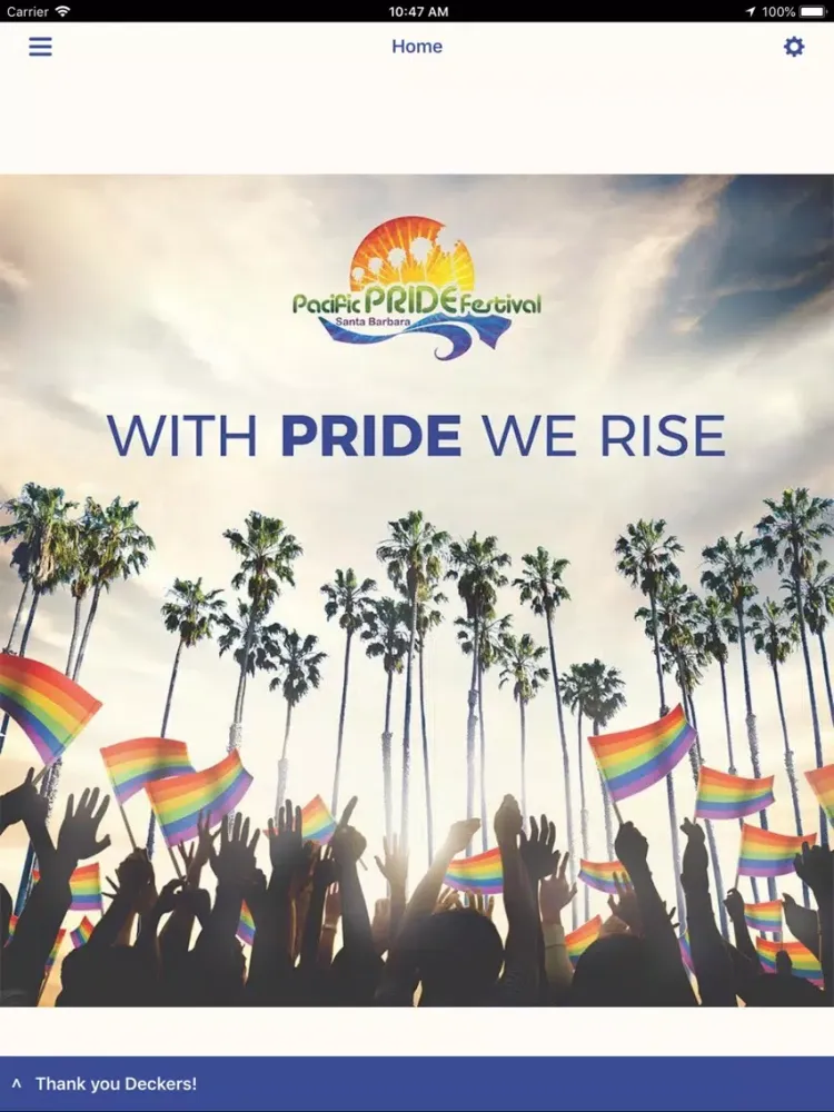 Pacific Pride Festival iPad  스크린샷
