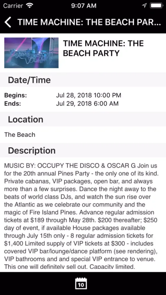 Pines Party 2018應用截圖