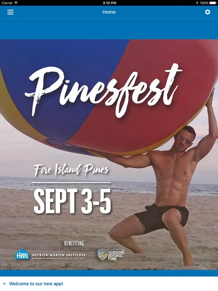 Pinesfest iPad 應用截圖