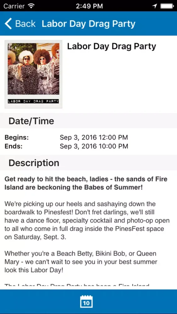 Pinesfest應用截圖