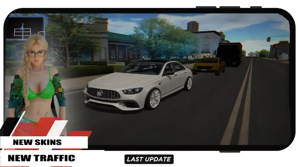Capturas de tela do Real Life Car Simulator 2022