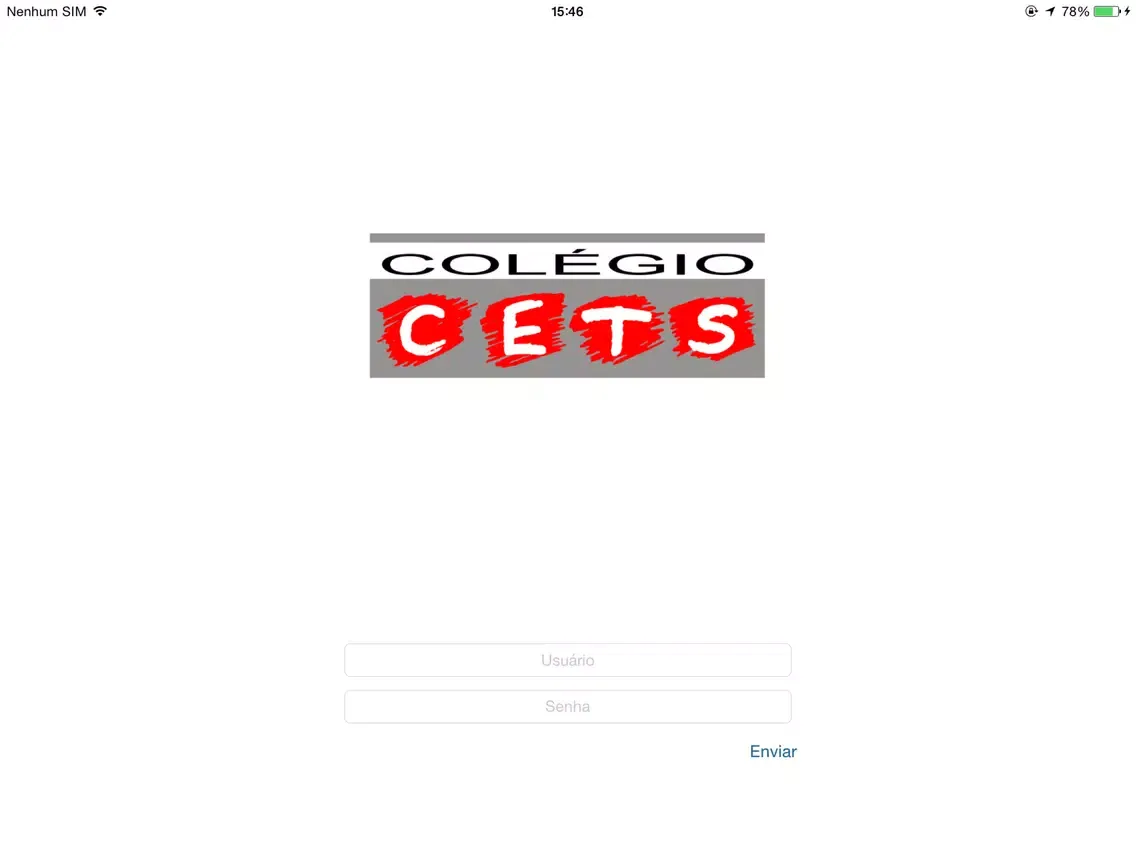Tangkapan skrin Colégio CETS iPad 