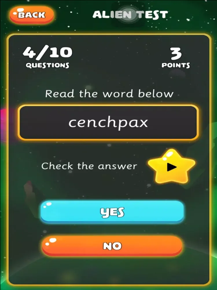 ภาพหน้าจอของ Zat Phonics Screening Check iPad 