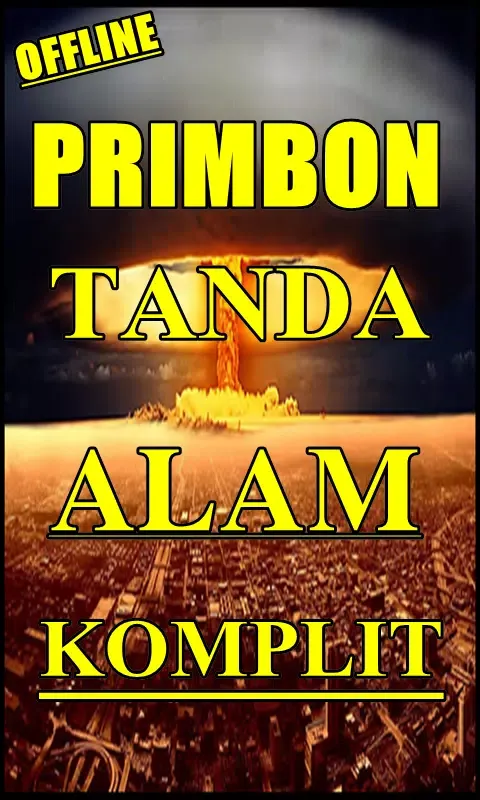 Tangkapan layar Primbon Tanda Alam Yang Akan T