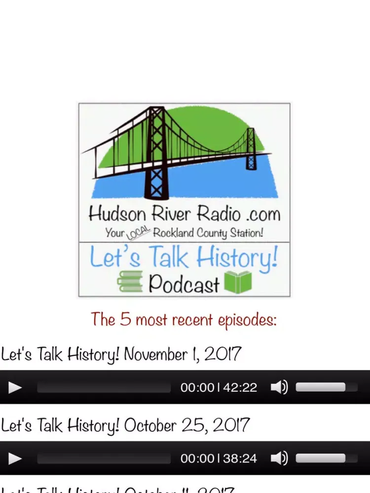 Hudson River Radio iPad 应用截图