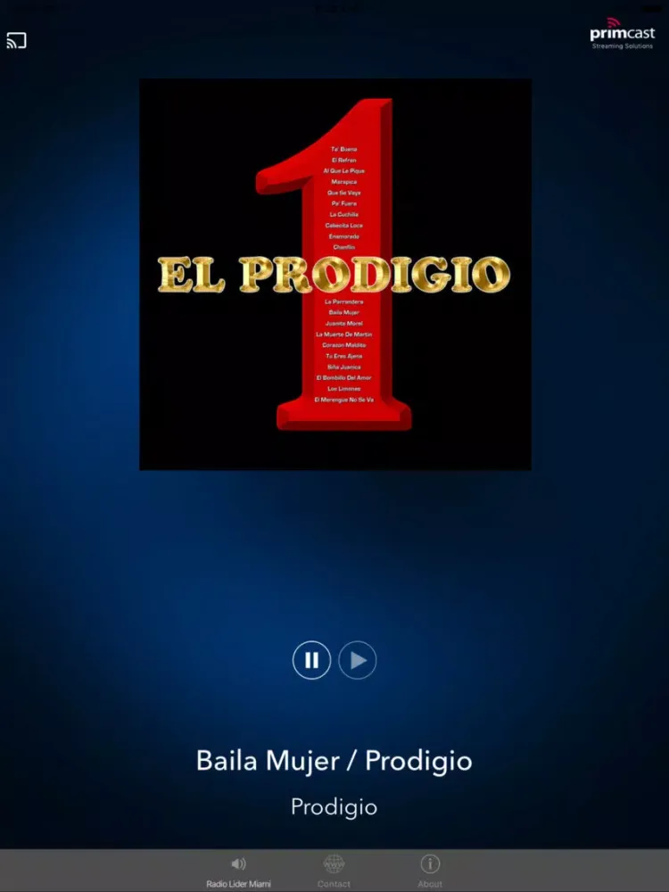 Radio Lider Miami iPad 應用截圖