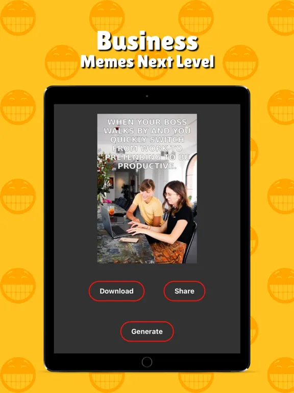 تصاویر Ai Meme Maker Pro iPad 