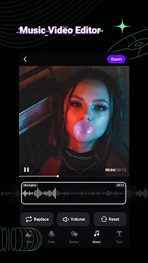 Vieka: Music Video Editor&Edit应用截图