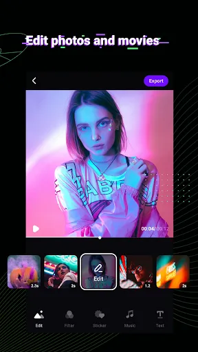 Vieka: Music Video Editor&Edit应用截图