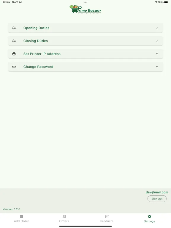 Скриншоты PB Customer Orders iPad 