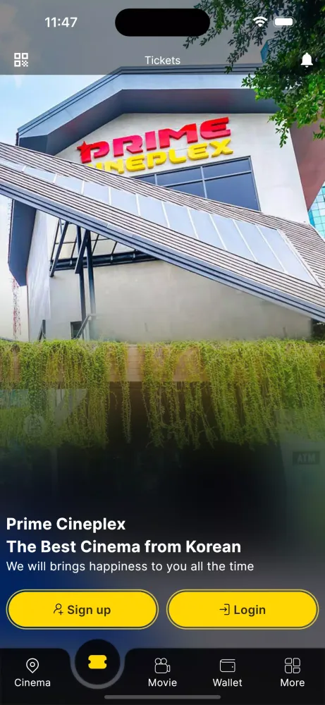 Capturas de tela do Prime Cineplex