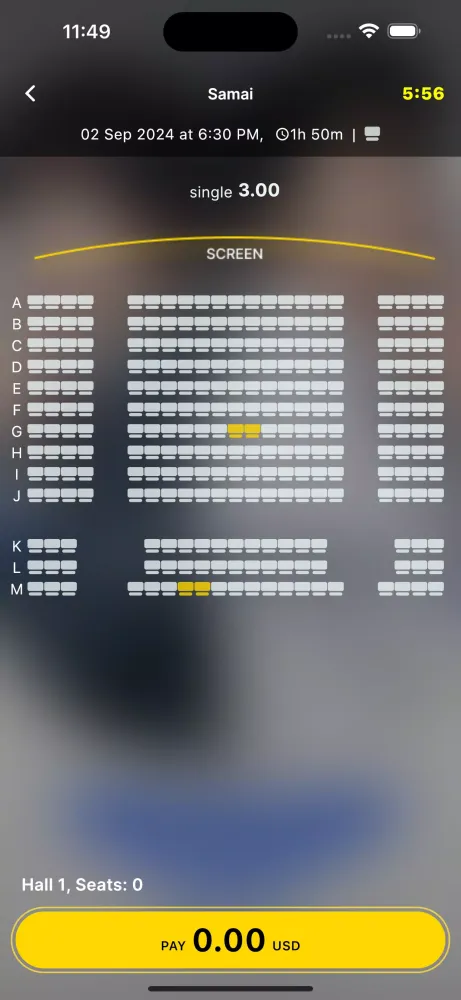 Capturas de tela do Prime Cineplex