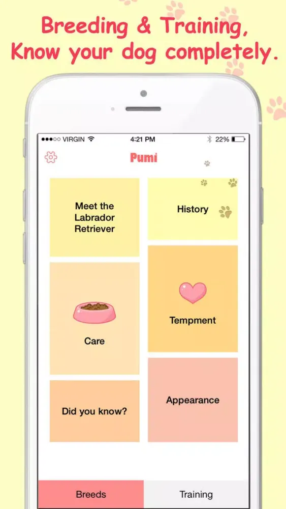 Pumi Training & Breeding App Screenshots