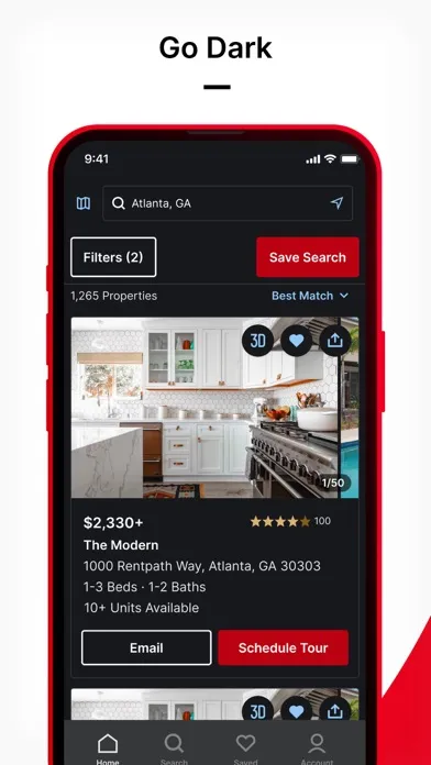 Apartment Guide Home Rentals سکرین شاٹس