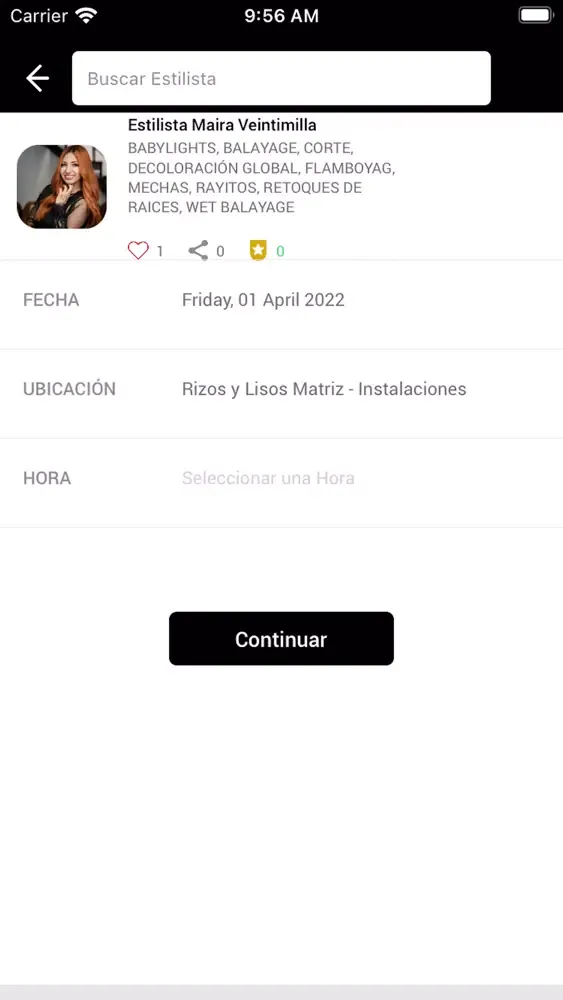 Capturas de tela do Rizos y Lisos