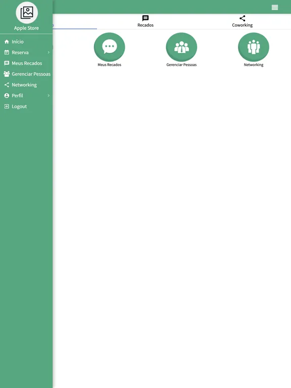 Capturas de pantalla de Prime Escritório Virtual iPad 