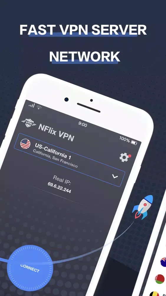 Скриншоты Nflix VPN: Fast WiFi VPN Proxy