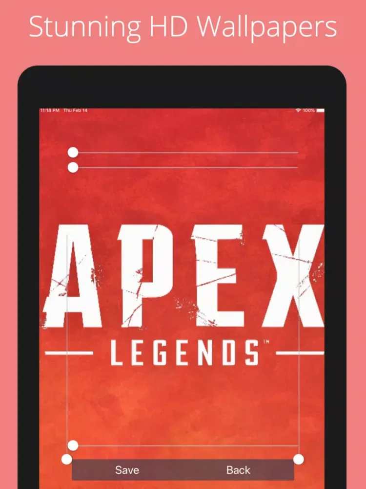 Apex Legends Wallpaper Maker iPad  स्क्रीनशॉट