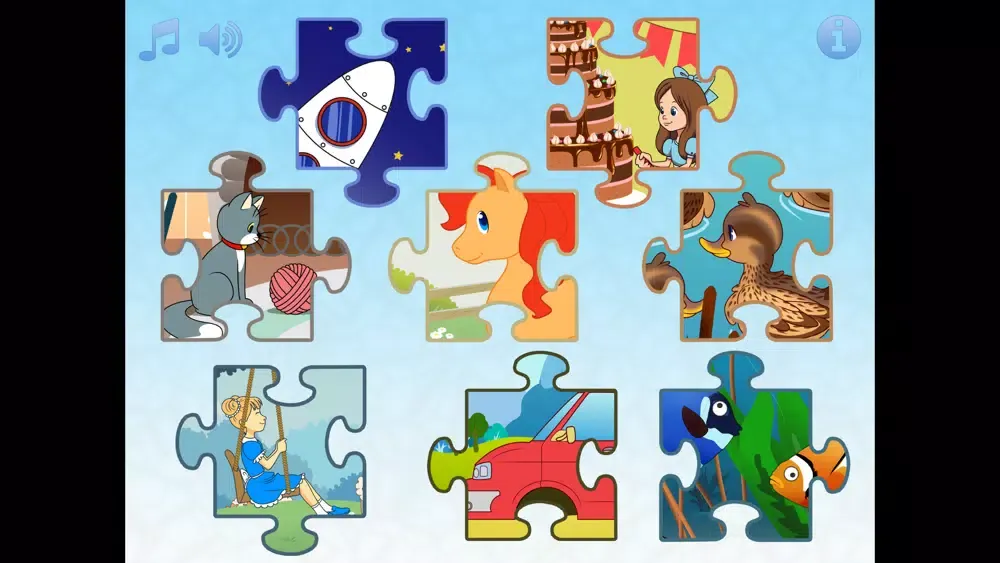 Ảnh chụp màn hình của Jigsaw Puzzles Child Education