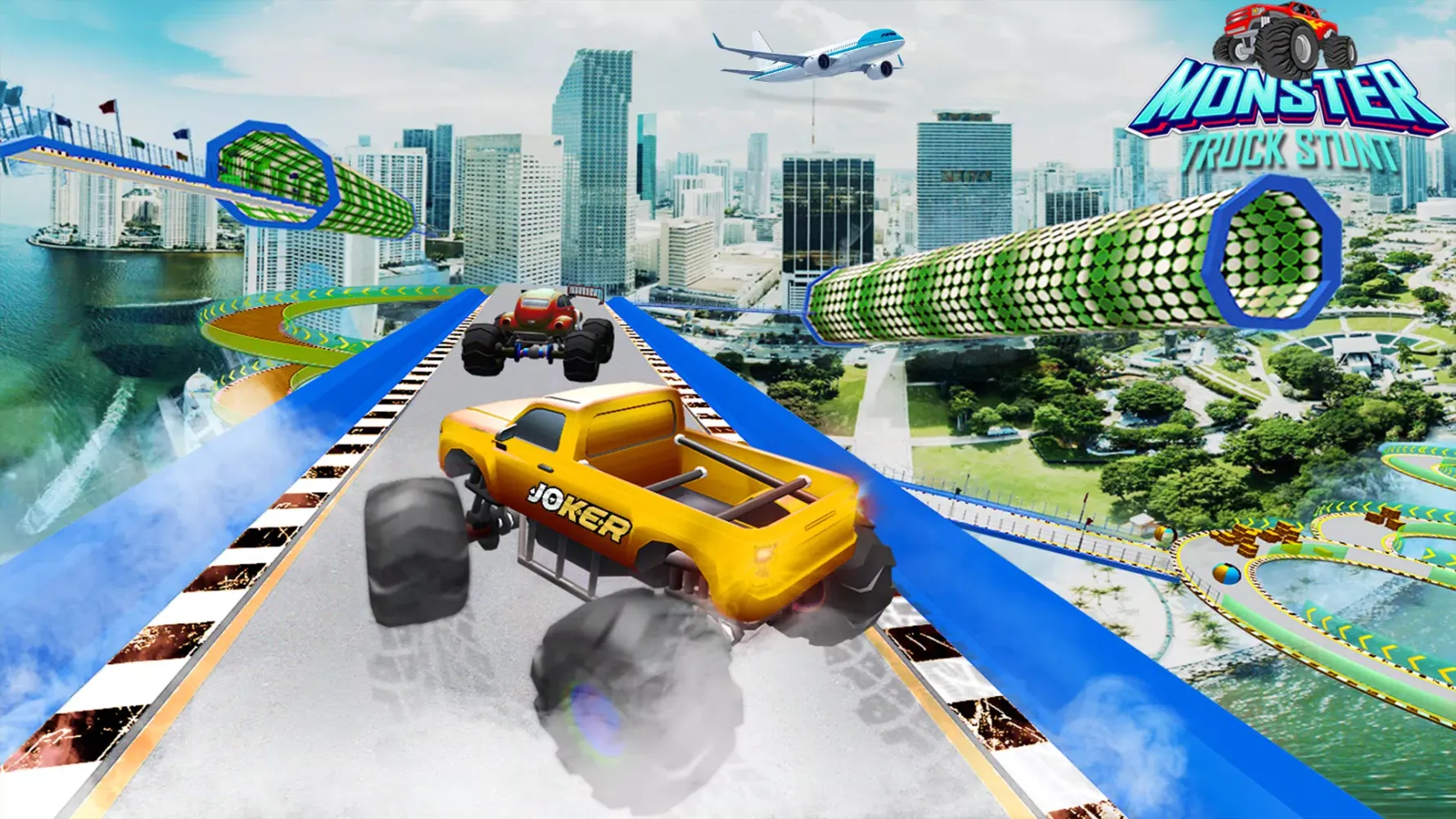 Monster Truck Stunt - Car Game スクリーンショット