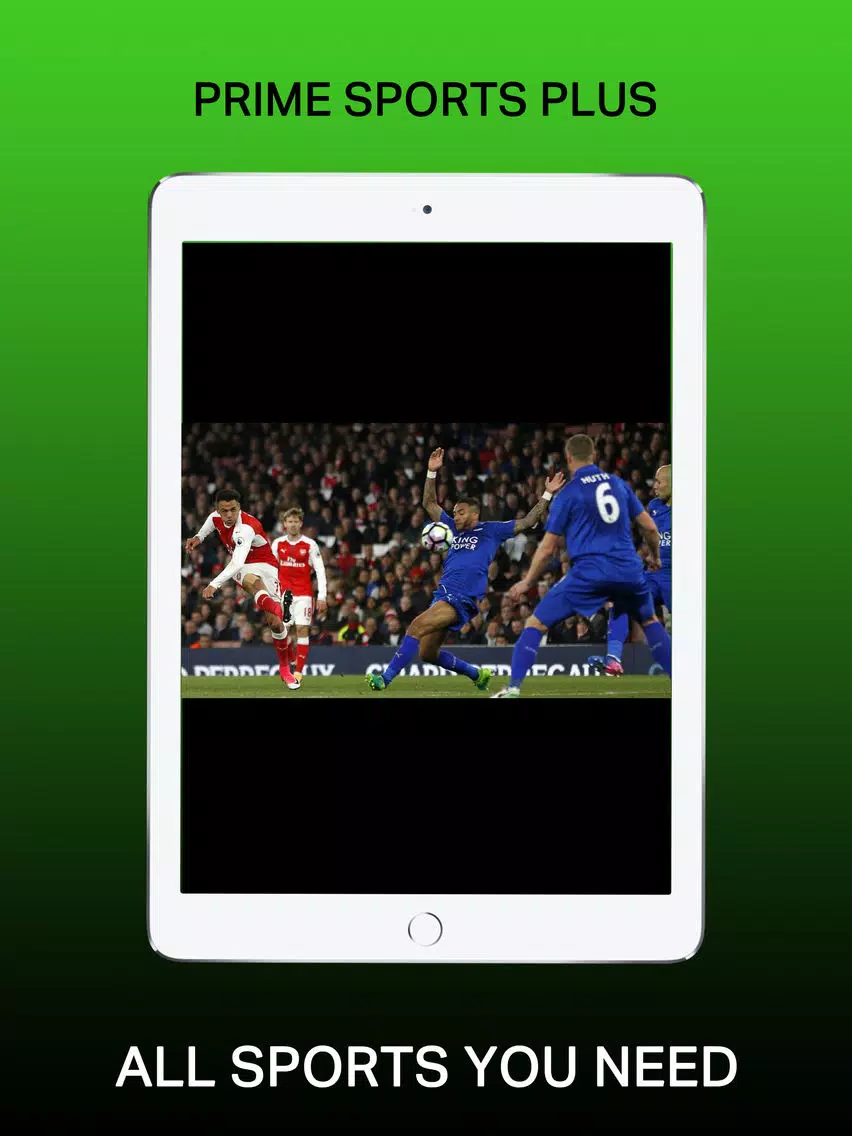 Ảnh chụp màn hình của Prime Sports Plus iPad 